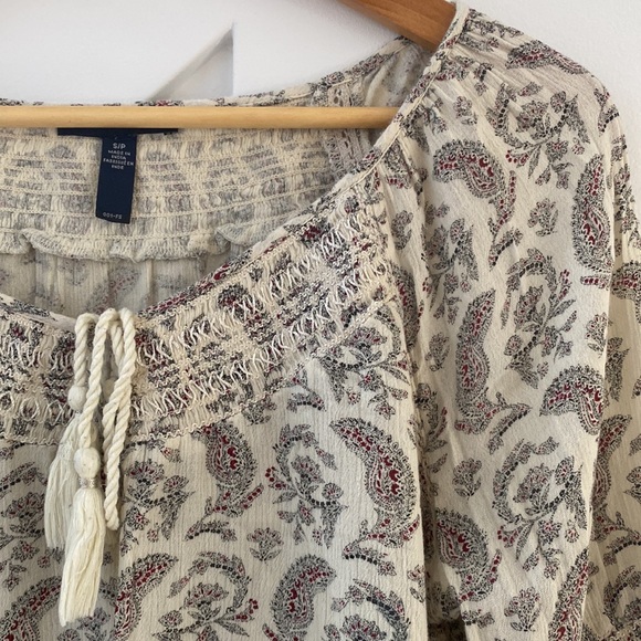 Bundle Lot of 2 Long Sleeve Shirts Blouses Size Small - Picture 10 of 16